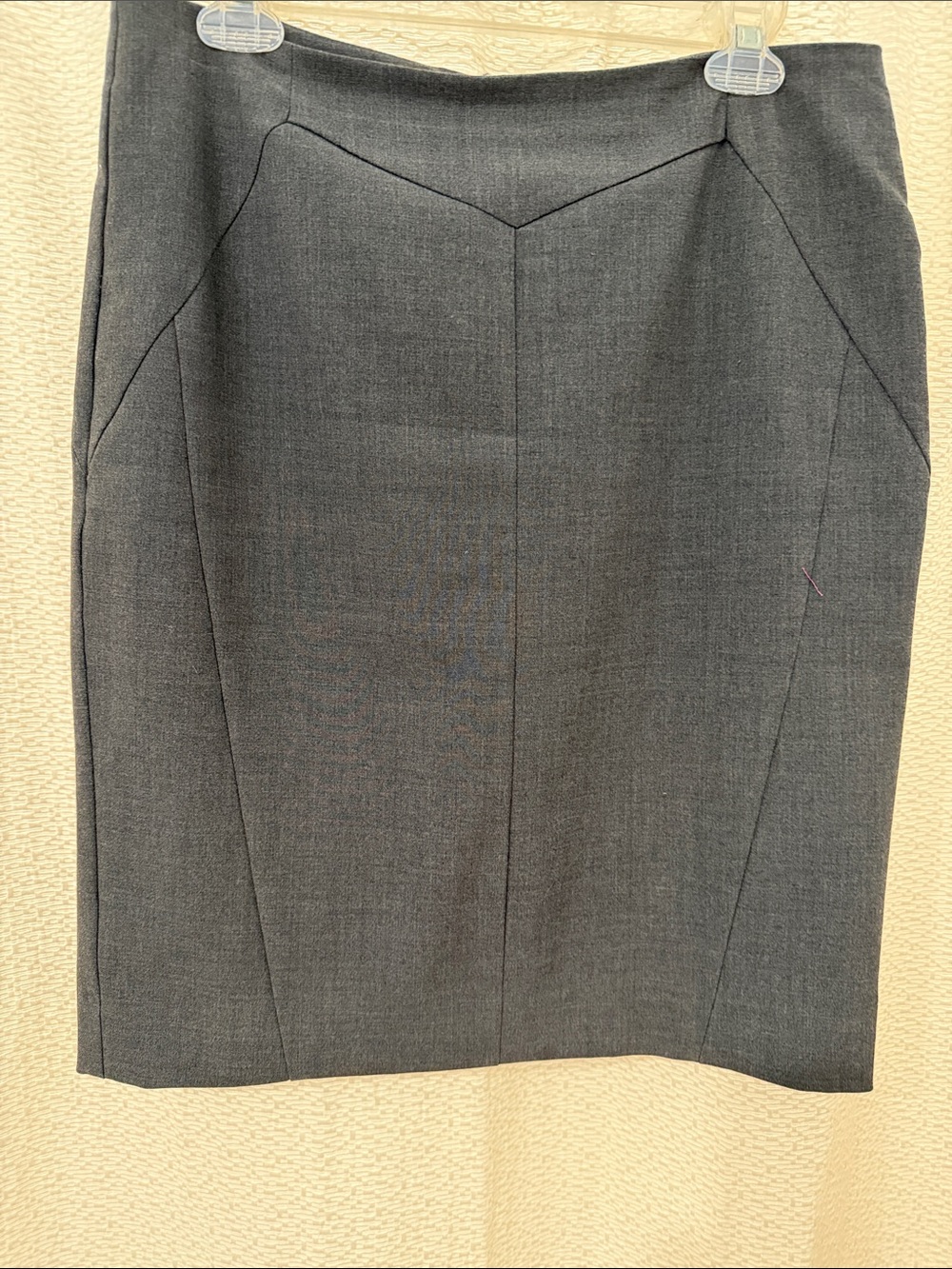 Worthington Charcoal Gray Pencil Skirt